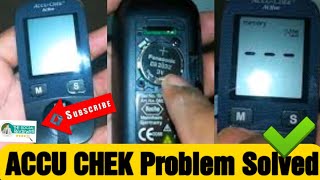 ACCU CHECK BATTERY PROBLEM SOLVED IN HINDI  2032 CELL  DIY [upl. by Chavey198]