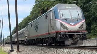 Amtrak at Exton [upl. by Ramos]