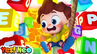 Neo Learns the Alphabet  ABC Surprise Boxes  ABC Song  Nursery Rhymes amp Kids Songs  Yes Neo [upl. by Pazice]