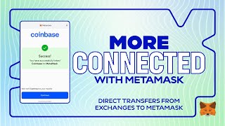 Move crypto from centralized exchanges to MetaMask [upl. by Amisoc388]