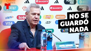 Javier Aguirre duro con el triunfo de México “de algo nos teníamos que morir”  Telemundo Deportes [upl. by Nerad]