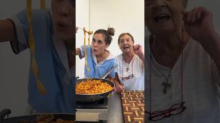 Tagliatelle Al Ragù with the legendary Nonnasilvi 🇮🇹 cooking pasta recipe italianfood [upl. by Farrell]