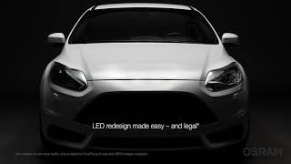 OSRAM LEDriving® XENARC® headlights Ford Focus MK3 [upl. by Meeks]