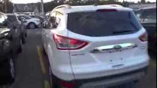 2014 Ford Escape Titanium Full Tour Engine amp Overview [upl. by Brawner]