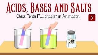 Acids Bases and Salts Class 10 Full Chapter Animation  Class 10 Science Chapter 2  CBSE  NCERT [upl. by Wallack]