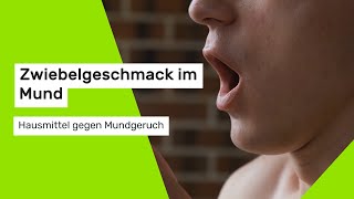 Mundgeruch So werden Sie Zwiebelgeschmack los [upl. by Jemina]