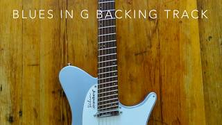 BLUES IN G BACKING TRACK [upl. by Gillead]