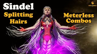 Sindel Splitting Hairs  Hair Kut Meterless Combos MK11 [upl. by Eanal]