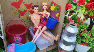 Barbie Doll All Day Routine In Indian VillageLaxmi Ki Kahani Part202Barbie Doll Bedtime Story ll [upl. by Wilona]