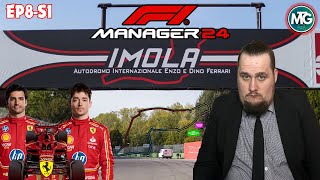 HOME GP  F1 Manager 24 FERRARI CAREER Part 8 S1 [upl. by Cody538]