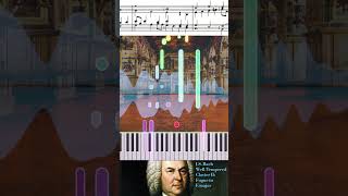 This Bach fugue inspired Mozarts final symphony piano classicalmusic baroque [upl. by Nnylhtak308]