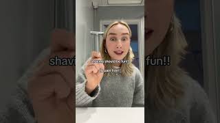 Shaving should be fun youtubeshorts tiktoktrend tiktok shaving [upl. by Willis]