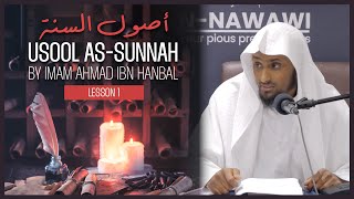 Usool asSunnah By Imam Ahmad  أصول السنة  Lesson 1  Shaykh Saeed Hassan [upl. by Iam495]