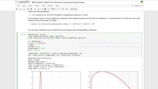 Plotting source waveforms using a Jupyter notebook [upl. by Alcus]