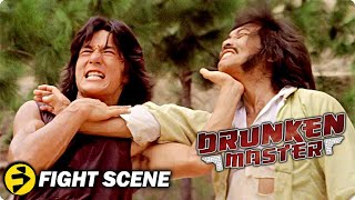 DRUNKEN MASTER  Final fight  Freddy Wong vs Thunderleg  Jackie Chan [upl. by Rape763]