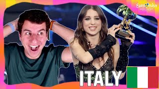 REACTION to ITALY 🇮🇹 EUROVISION 2024  Angelina Mango  La Noia [upl. by Domenico477]