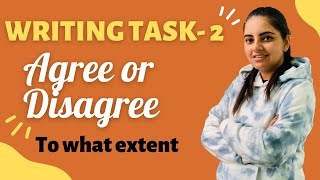 IELTS Writing task 2 Agree or Disagree Essay  IELTS WITH SIMRAN  SAMPLE [upl. by Eiramanit428]