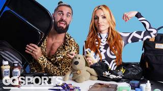 10 Things WWEs Seth Rollins amp Becky Lynch Cant Live Without  GQ Sports [upl. by Olatha]