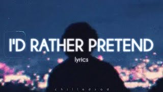 Bryant Barnes  Id Rather Pretend Lyrics [upl. by Lindbom]