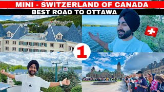 MINI SWITZERLAND OF CANADA 🇨🇭🇨🇦 BY ROAD TRip TO OTTAWA 😍 [upl. by Rodman155]