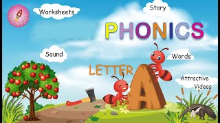 Phonics  Sound quotAquot  Story  Words [upl. by Ecnerwal]