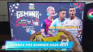 GEMBOX PES 2025 PS3 SUMMER 2025 REV1 [upl. by Roselba]