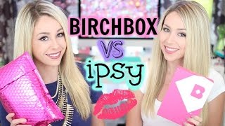 Unboxing Birchbox vs Ipsy  SEPTEMBER  eleventhgorgeous [upl. by Isaacs]