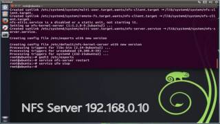 How To Setup NFS server and Client on ubuntu 1704 zesty zapus [upl. by Senalda]