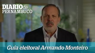 Primeiro guia eleitoral de Armando Monteiro [upl. by Tjader]