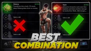 Best  Clash Squad  Skill Combination  New Character Combination in free fire   After update [upl. by Yorztif630]