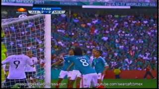 Gol Olímpico de Jonathan Espericueta  México 22 Alemania  070711  TELEVISA [upl. by Tabina]