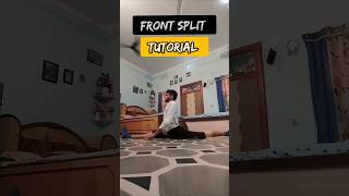 Front Split Tutorial ✅💯shorts calisthenics splits [upl. by Assena]