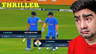 SUPER THRILLER FINAL OVER INDIA Vs SOUTH AFRICA RC 24 HARD MODE [upl. by Lrak]