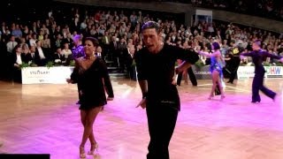 Giovanni Pernice  Erika Attisano GOC Stuttgart 2013 WDSF Grand Slam latin 6 round  chachacha [upl. by Ahserb]