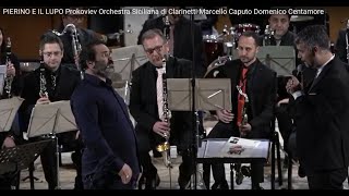 PIERINO E IL LUPO Prokofiev Orchestra Siciliana di Clarinetti Marcello Caputo Domenico Centamore [upl. by Panchito]