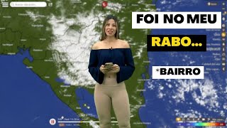 JORNALISTA EXAGERA E FALA PALAVRÃO AO VIVO 6 [upl. by Moyna]