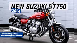 2024 NEW Suzuki GT750 Unrivaled Superbike outstanding performance Surpassing its competitors [upl. by Ahsain]