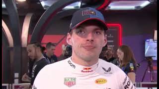 Max Verstappen 100 Podiums  Post Race Interview Saudi Arabia GP maxverstappen [upl. by Ettelohcin]