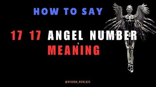 1717 Angel Number Meaning1717 Meaning in EnglishManifestationSpiritual Guide [upl. by Aciret]