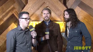 Sam Sutherland Interviews 2016 JUNO Nominees at The JUNO Nominee Press Conference  JUNO TV [upl. by Slorac]