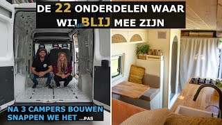 22 Logische keuzes in een zelfbouw camper [upl. by Namajneb337]