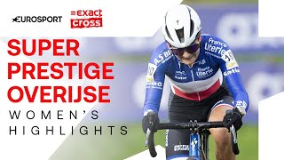 THRILLING VICTORY 👏  Womens Superprestige Overijse Race Highlights  202425 Cyclocross Season [upl. by Loresz]