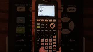TI84 Plus CE Python Program [upl. by Elwaine]