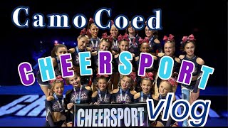 Camo Coed Cheersport Nationals 2024 Vlog [upl. by Yvel]