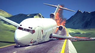 Emergency Landings 48 How survivable are they Besiege [upl. by Schwenk]