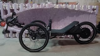 Recumbent Trike Build Velomobile Edition 202302 [upl. by Nayve]