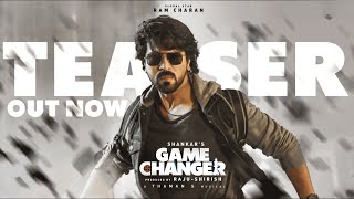 Game Changer Teaser  Ram Charan  Kiara Advani  Shankar  Dil Raju  Shirish  TeluguEeroju [upl. by Yhtorod68]