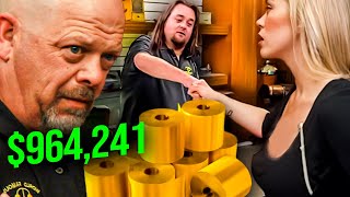 Chumlees BIGGEST JACKPOTS On Pawn Stars [upl. by Nofets785]