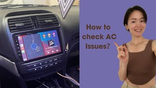 How to check ac issue of navitech Acura TSX android screen [upl. by Hehre345]