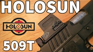 Holosun 509T 1500 Round Review  Best Closed Emitter Red Dot 2023 Steiner MPS amp Acro P2 Competition [upl. by Gapin]